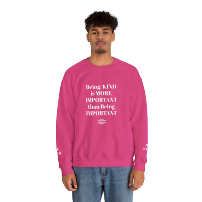 BE KIND CREWNECK SWEATSHIRT