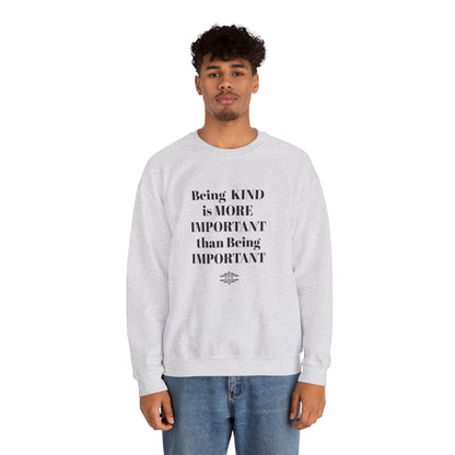 BE KIND CREWNECK SWEATSHIRT