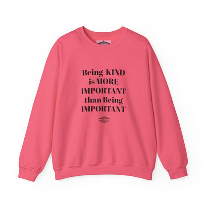 BE KIND CREWNECK SWEATSHIRT