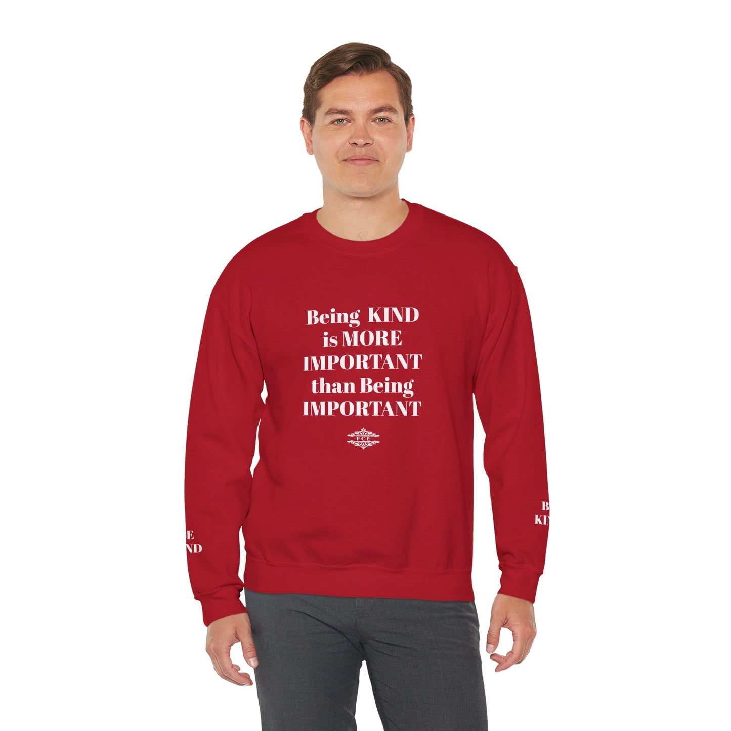 BE KIND CREWNECK SWEATSHIRT