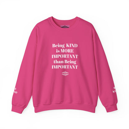BE KIND CREWNECK SWEATSHIRT