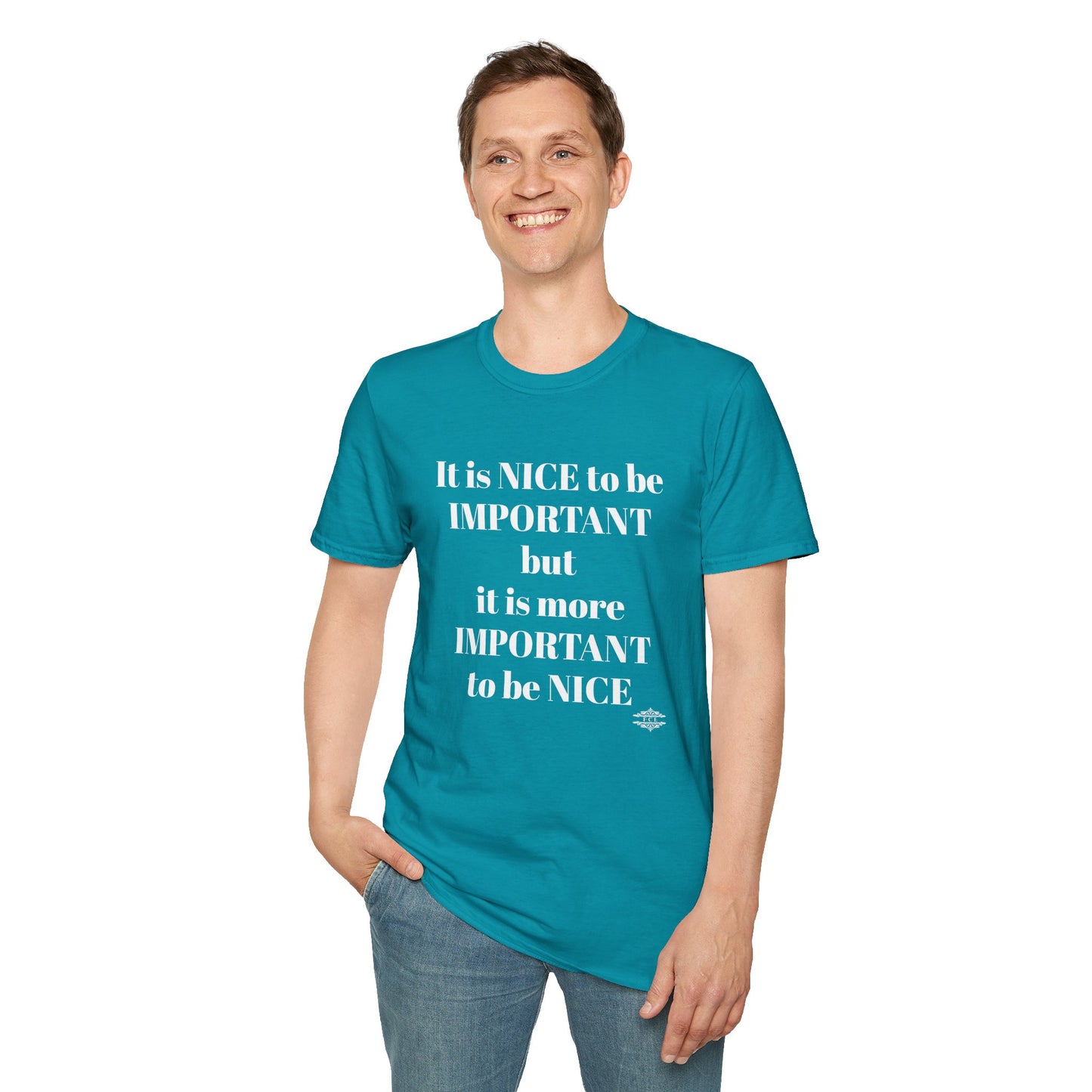 IT IS NICE TO BE IMPORTANT