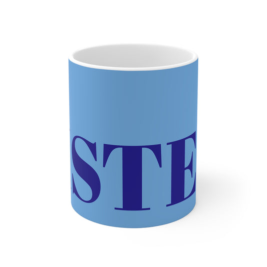 BLUE AND BLUE SISTER MUG