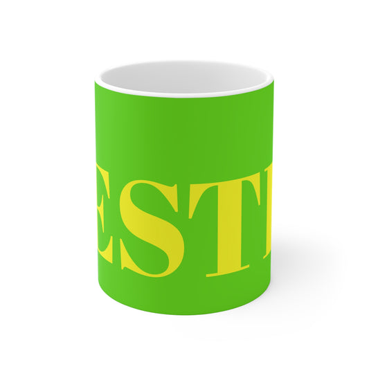 VIBRANT GREEN BESTIE MUG
