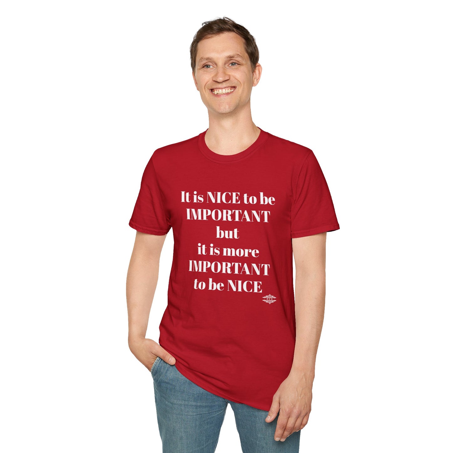 IT IS NICE TO BE IMPORTANT