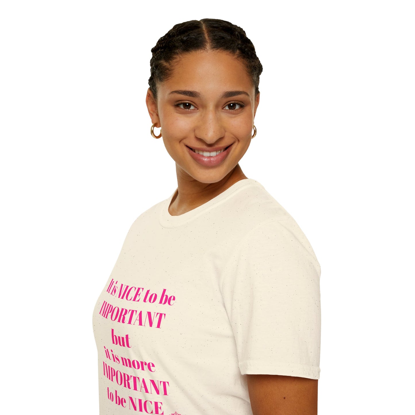 INSPIRATIONAL QUOTE BE NICE TEE