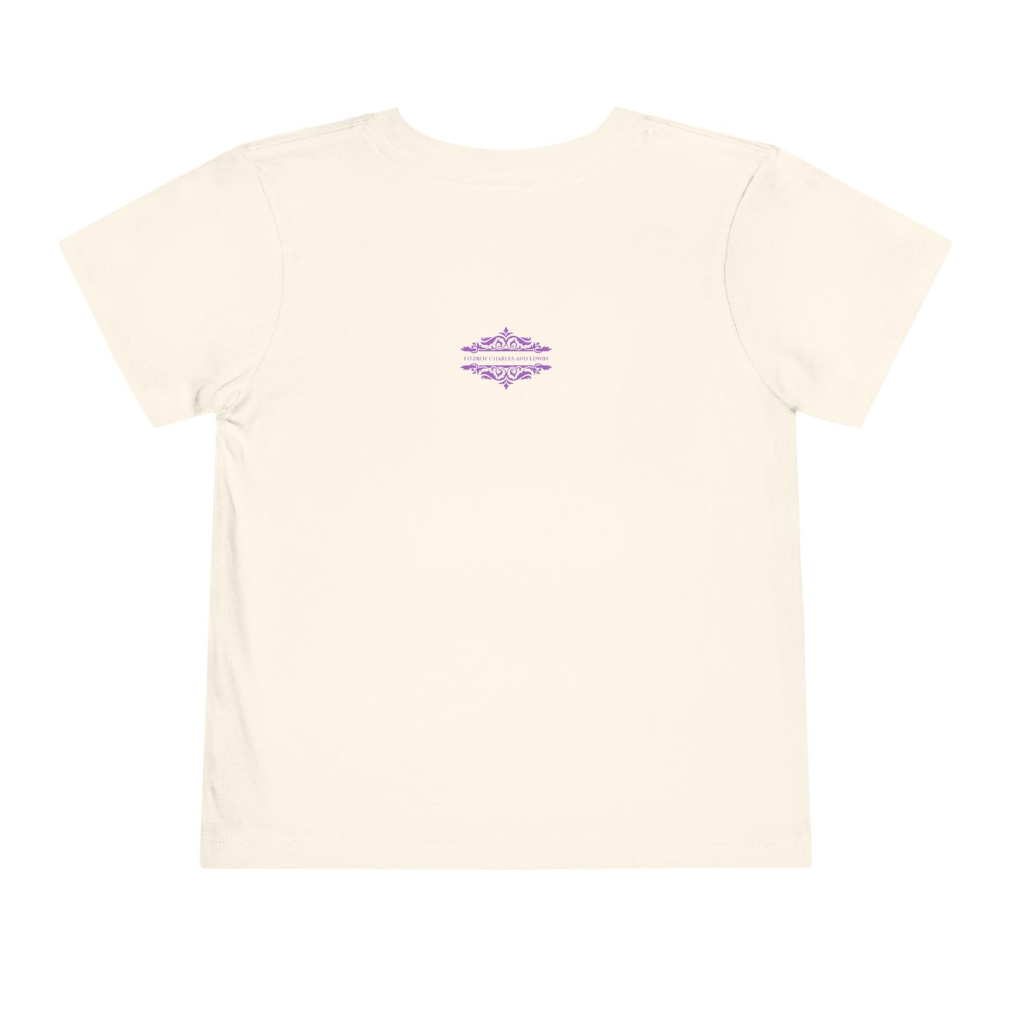 CUTE PURPLE HEART TODDLER TEE