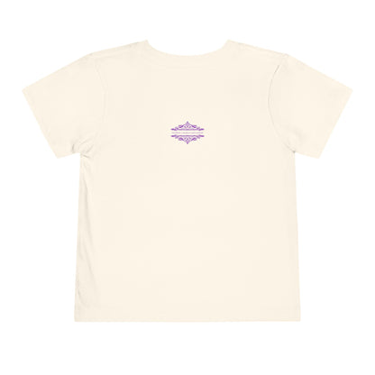 CUTE PURPLE HEART TODDLER TEE