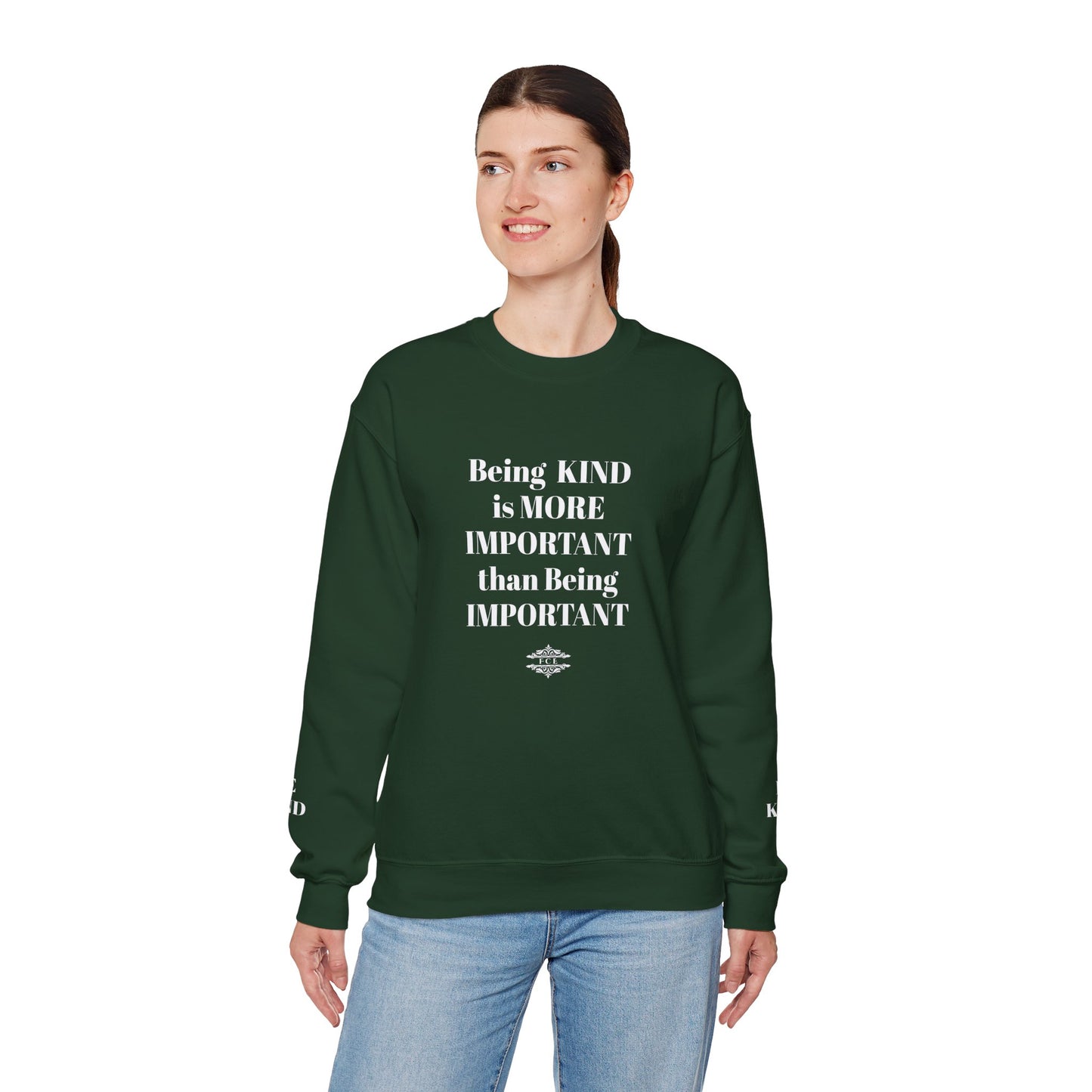 BE KIND CREWNECK SWEATSHIRT