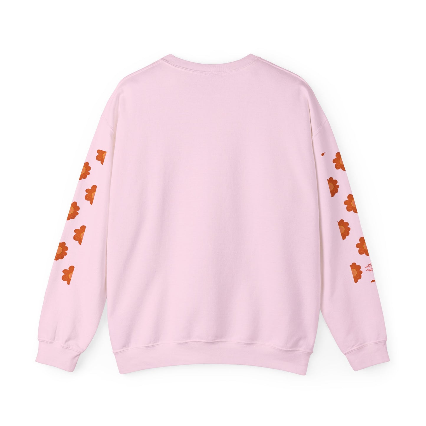 ORANGE FLOWERS SWEATSHIRT