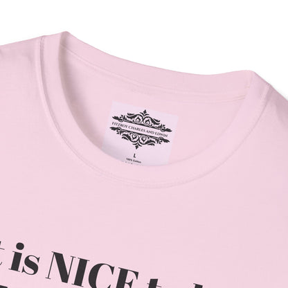 IT IS NICE TEE