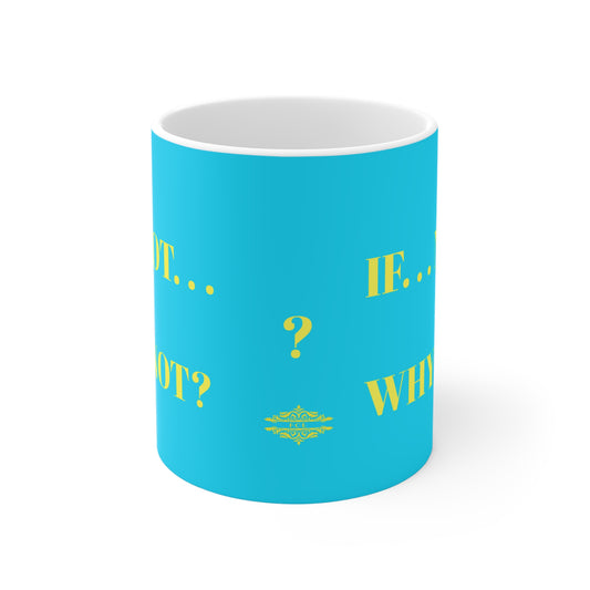 SUMMER BLUE WHY NOT MUG