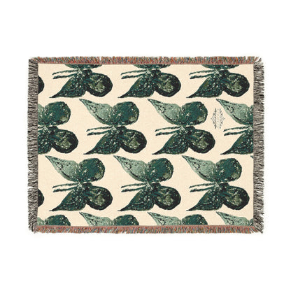 BUTTERFLY WOVEN BLANKET