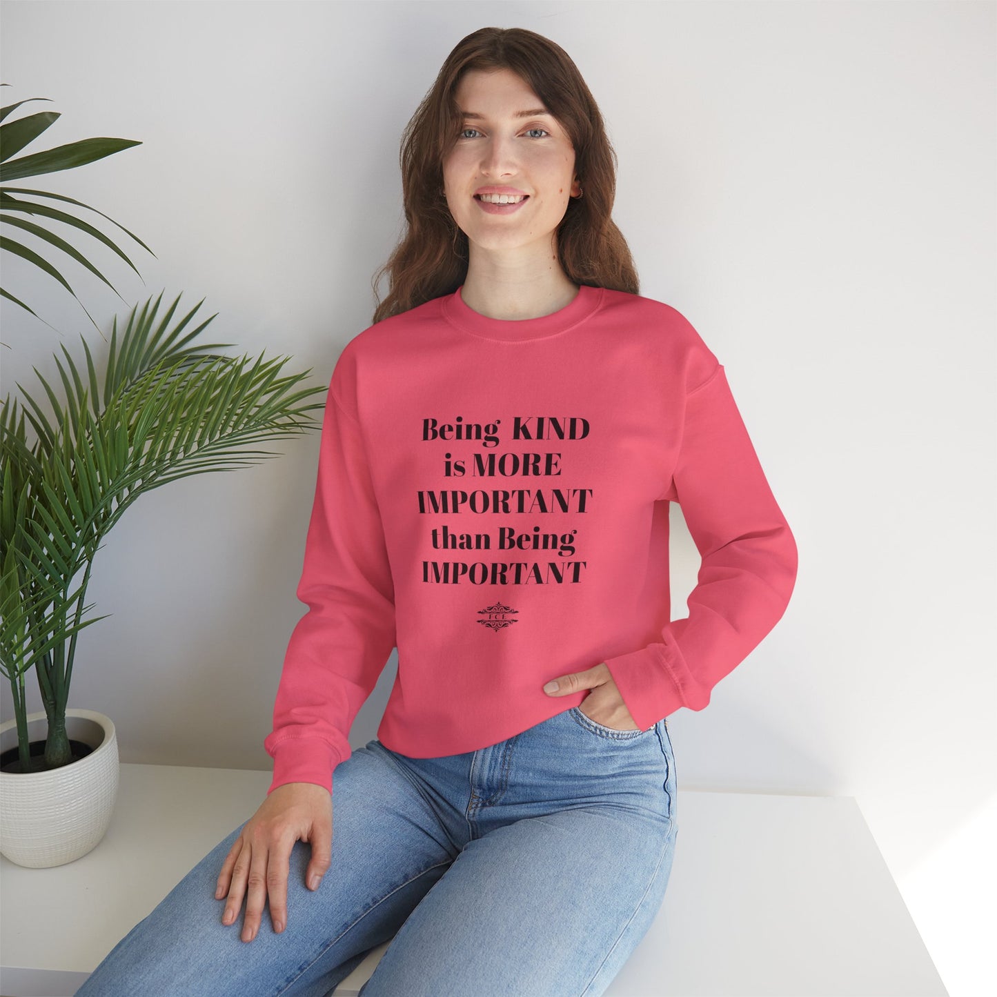BE KIND CREWNECK SWEATSHIRT