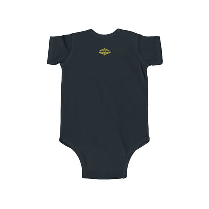 CUTE YELLOW HEART INFANT BODYSUIT