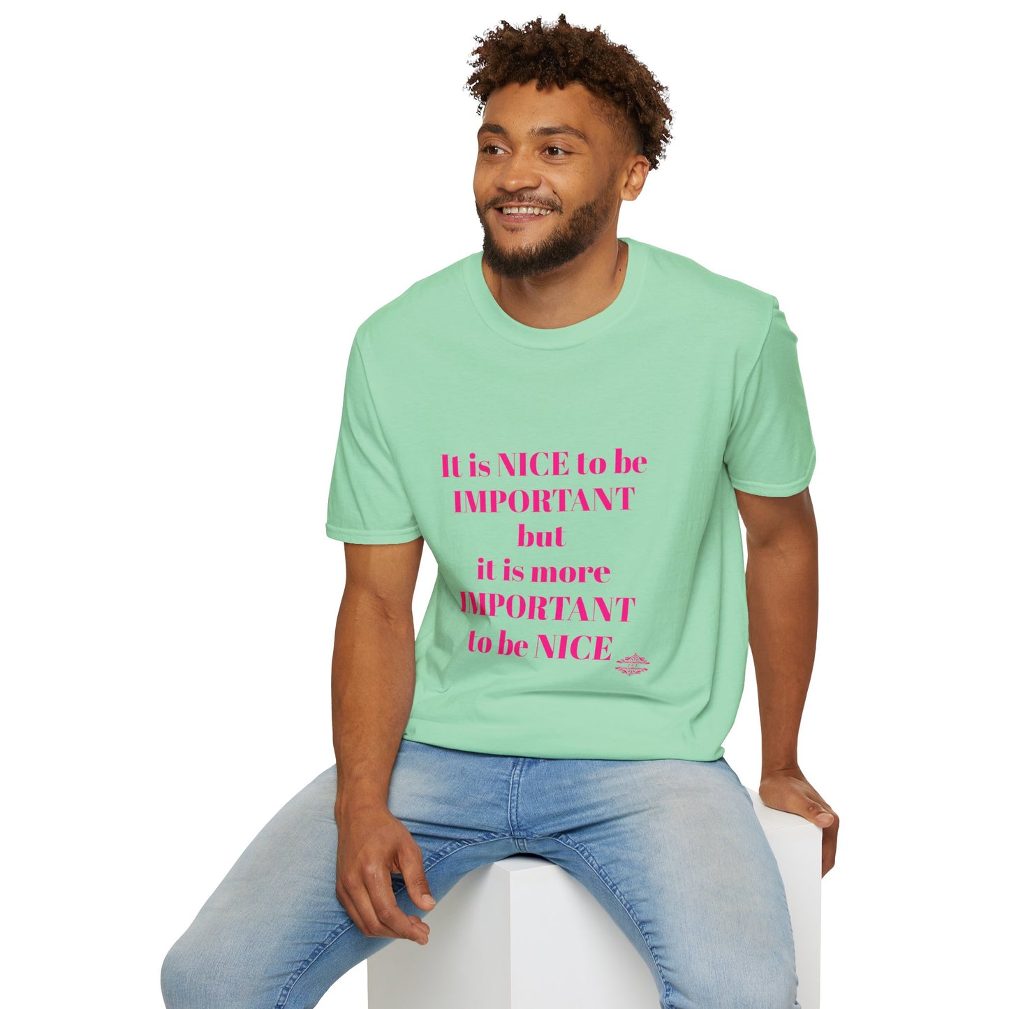INSPIRATIONAL QUOTE BE NICE TEE