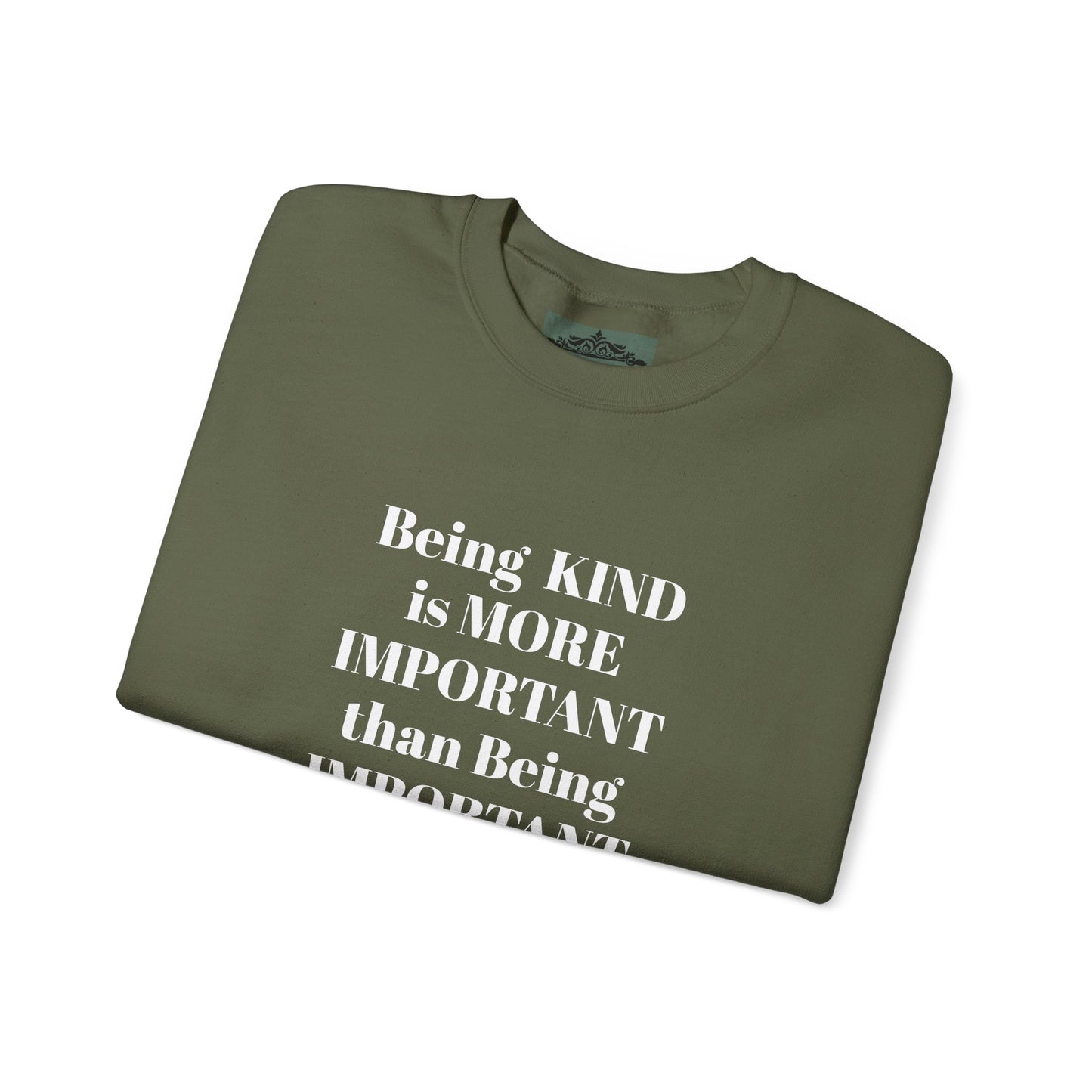 BE KIND CREWNECK SWEATSHIRT