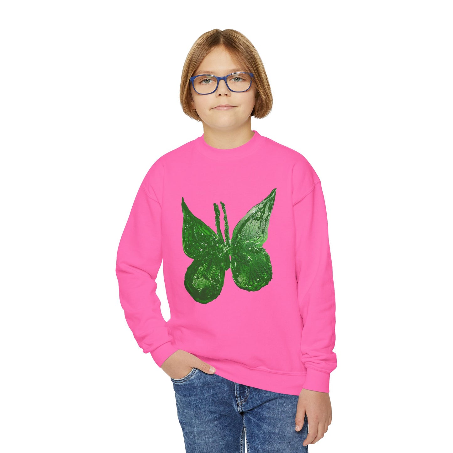 YOUTH BUTTERFLY 'BE TRANSFORMED' INSPIRATIONAL SHIRT