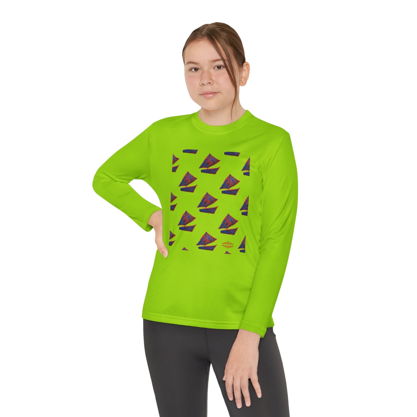 YOUTH LONG SLEEVE COMPETITOR TEE