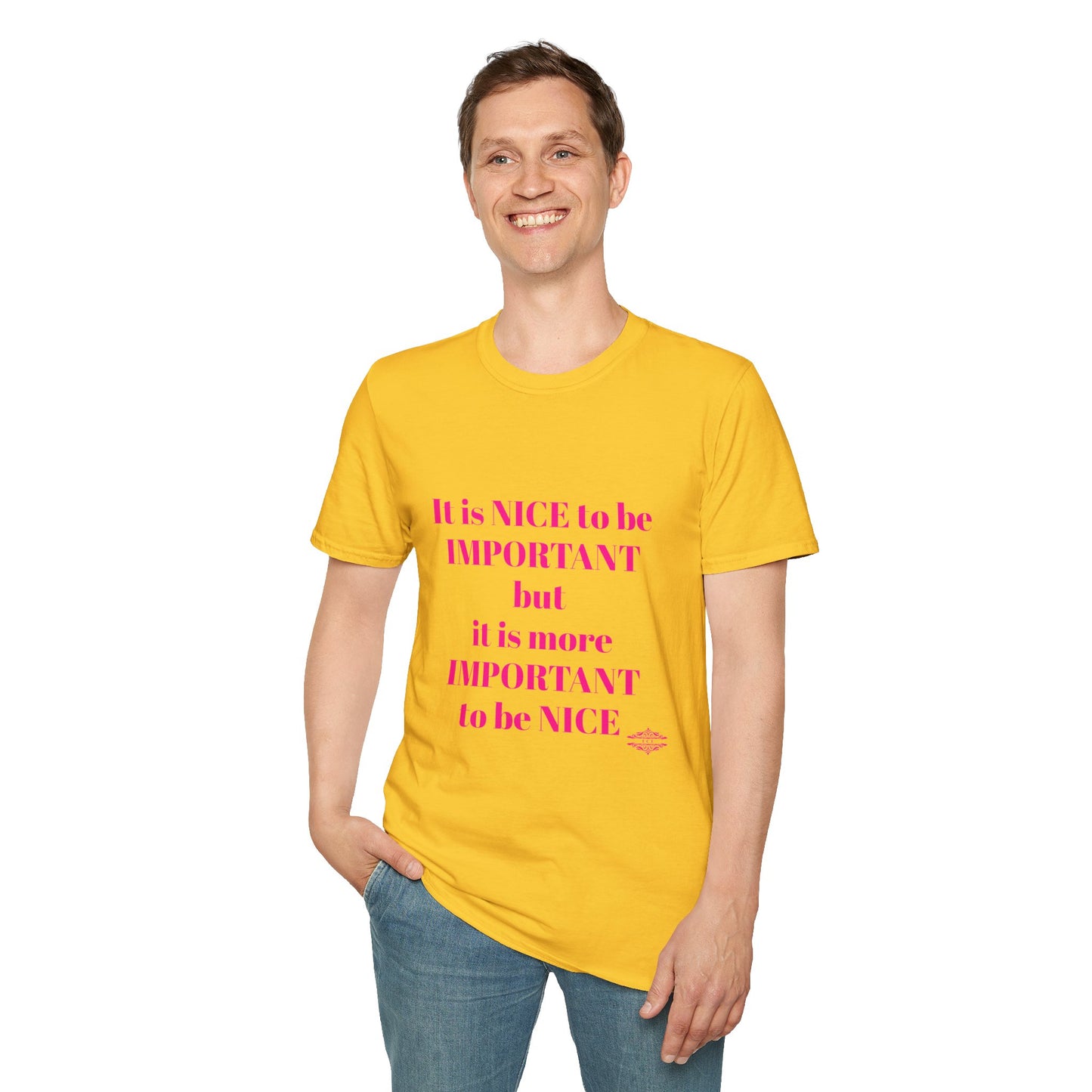 INSPIRATIONAL QUOTE BE NICE TEE