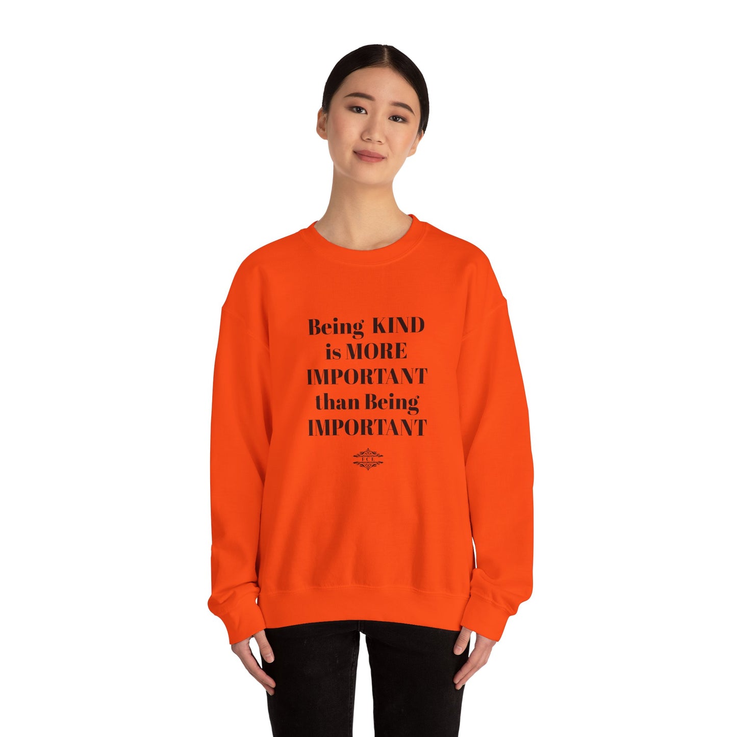 BE KIND CREWNECK SWEATSHIRT