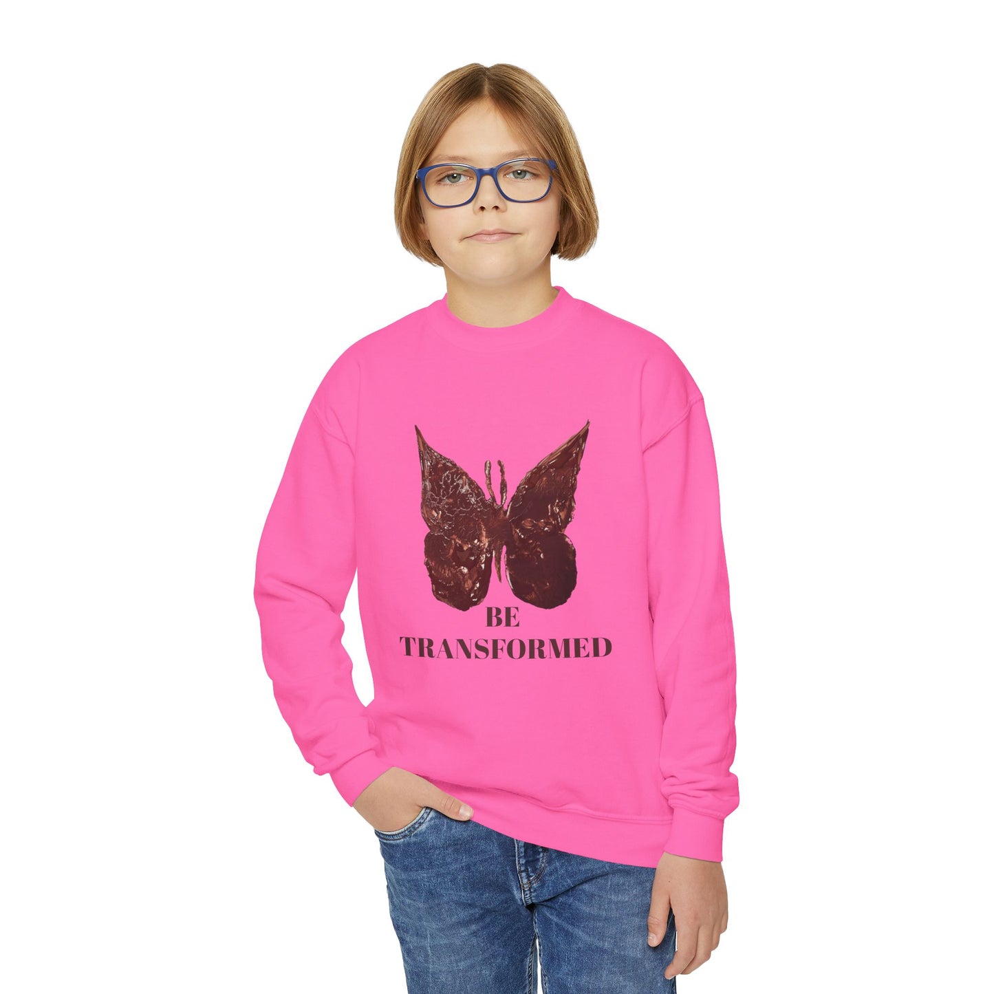 PINK BE TRANSFORMED SWEATSHIRT