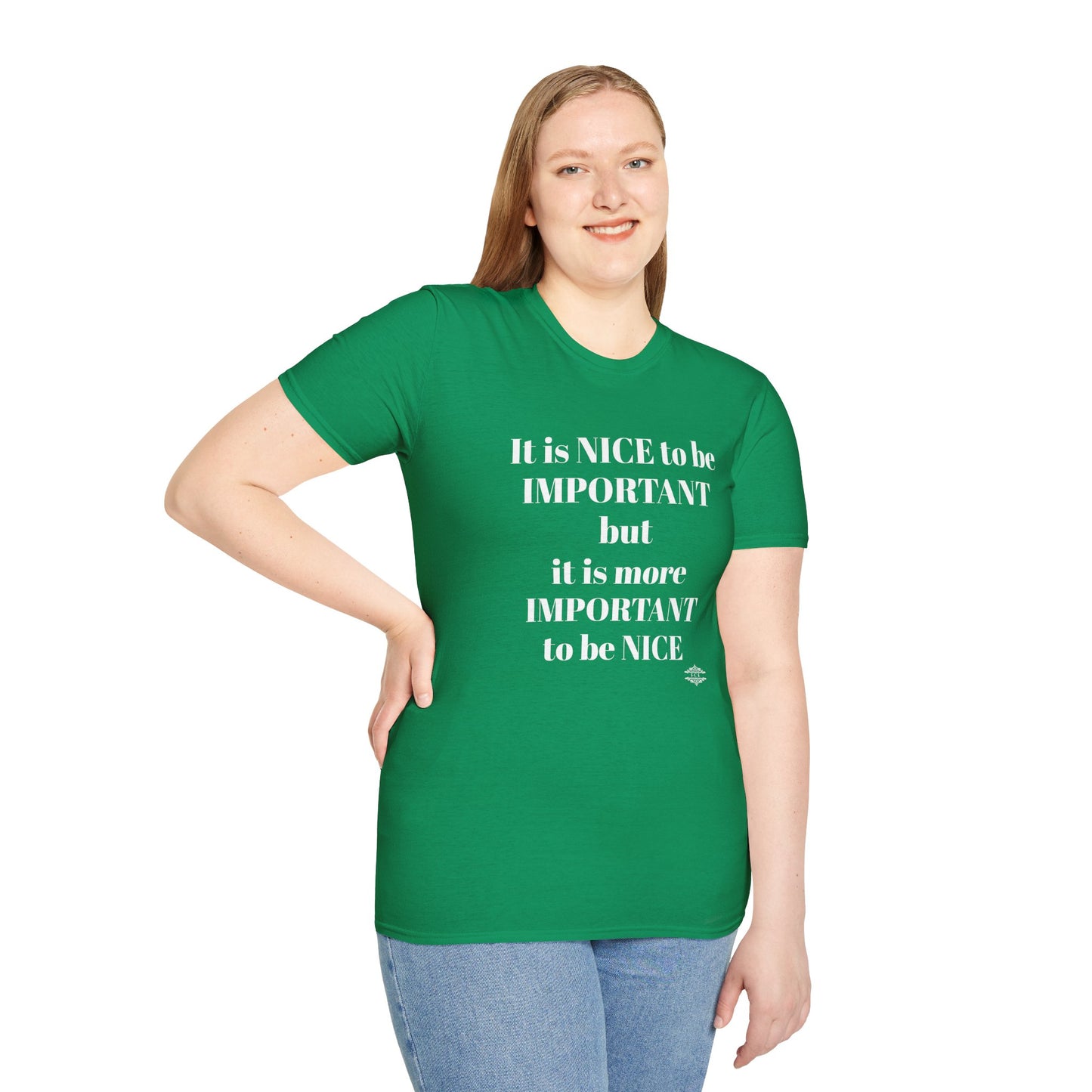 IT IS NICE TO BE IMPORTANT
