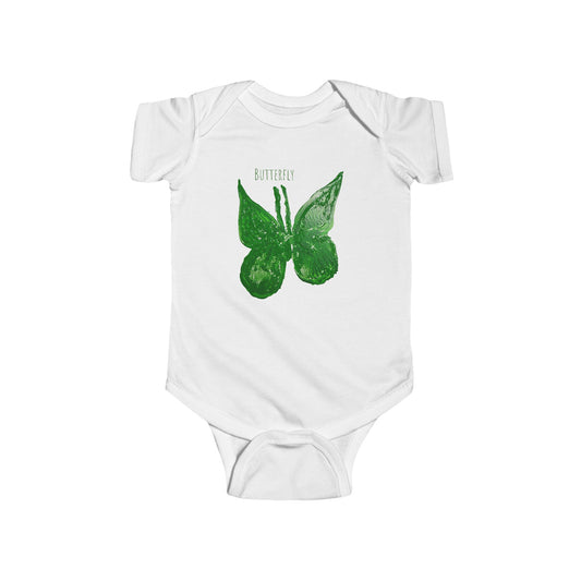 GREEN BUTTERFLY BODYSUIT