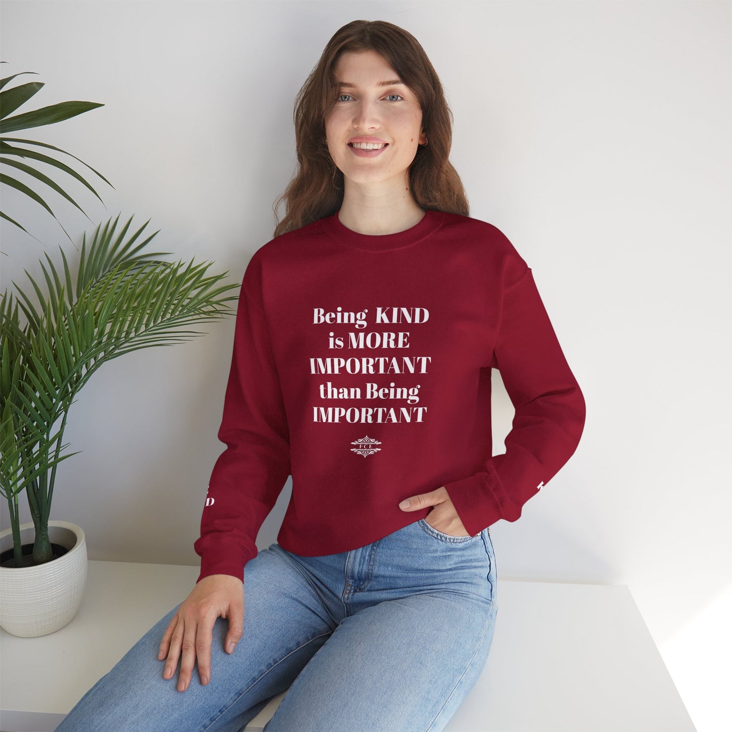BE KIND CREWNECK SWEATSHIRT