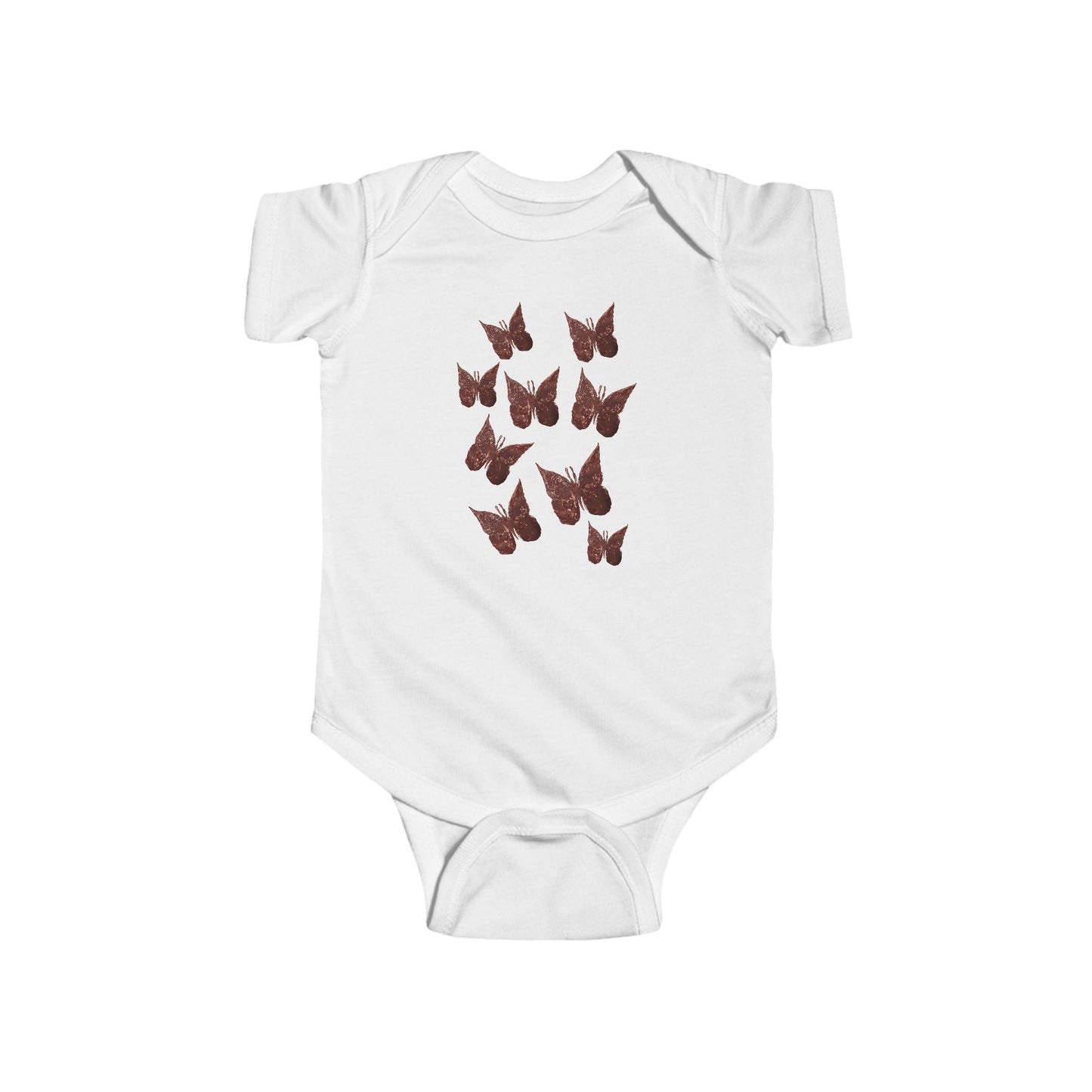 MINI BROWN BUTTERFLIES BODYSUIT