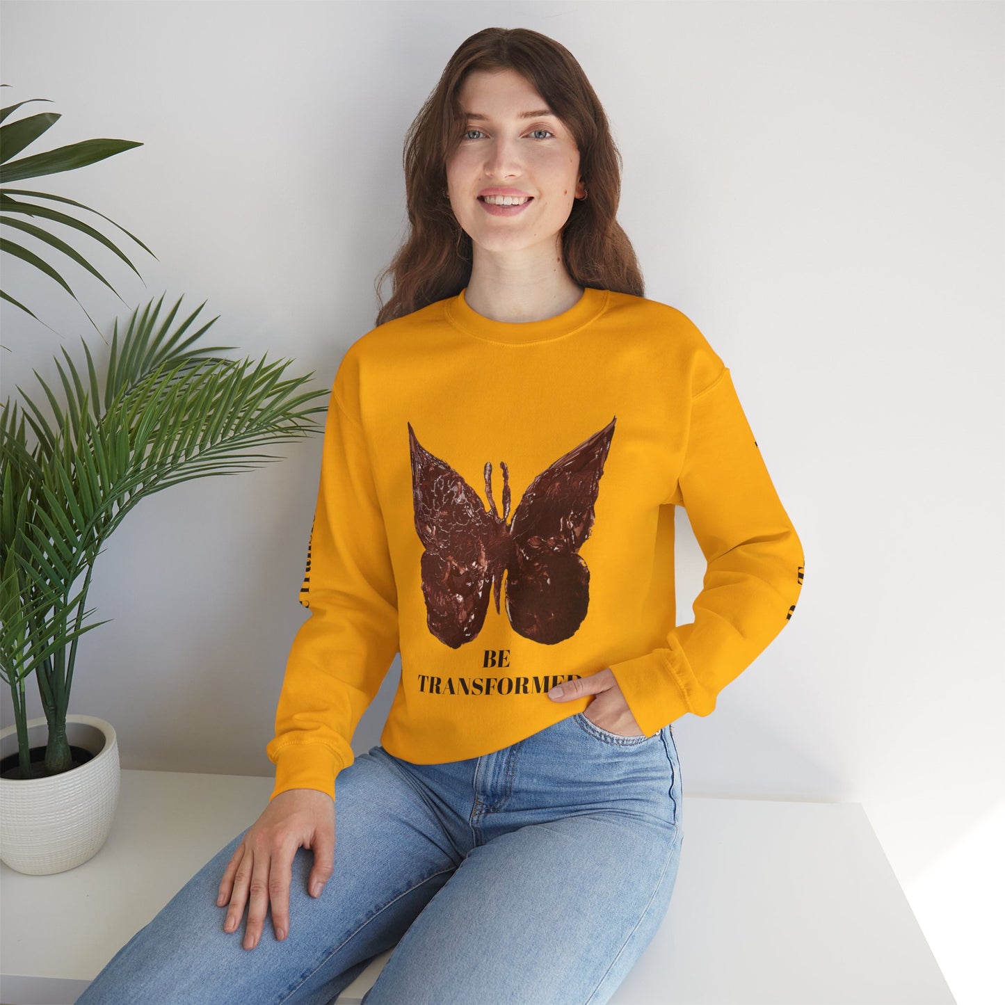 BE TRANSFORMED CREWNECK SWEATSHIRT