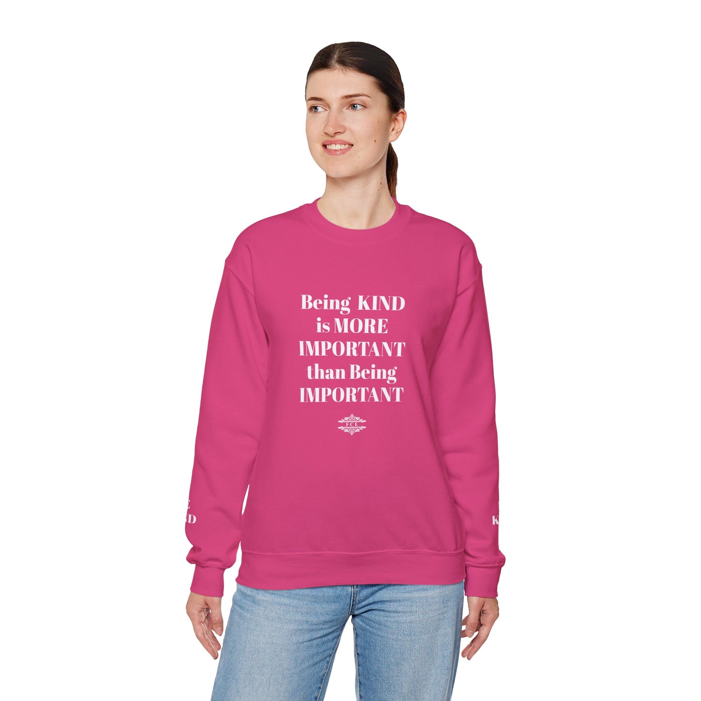 BE KIND CREWNECK SWEATSHIRT
