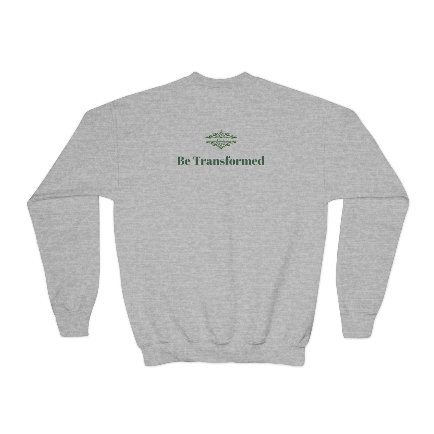 YOUTH BUTTERFLY 'BE TRANSFORMED' INSPIRATIONAL SHIRT