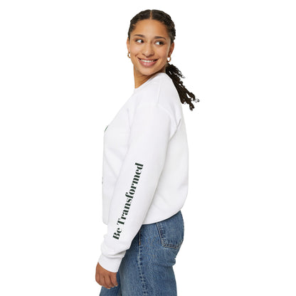 GREEN BUTTERFLY CREWNECK SWEATSHIRT
