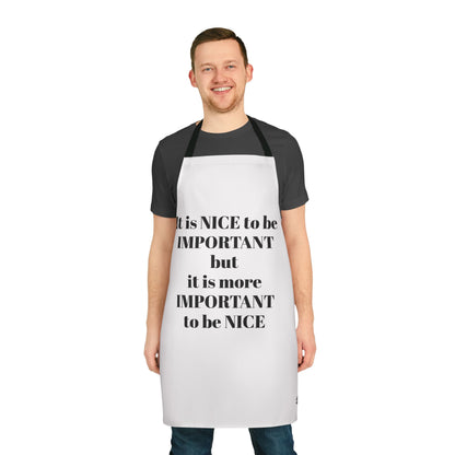 BE NICE APRON