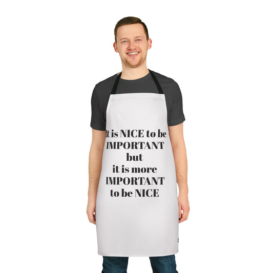 BE NICE APRON