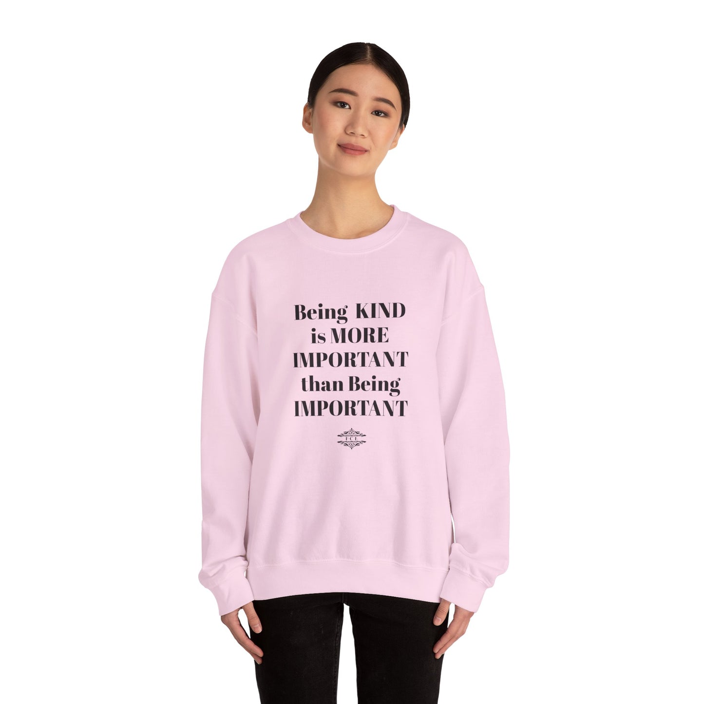 BE KIND CREWNECK SWEATSHIRT