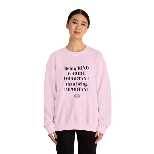 BE KIND CREWNECK SWEATSHIRT