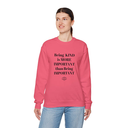 BE KIND CREWNECK SWEATSHIRT