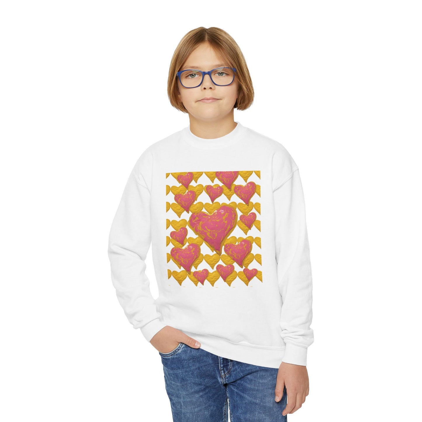 LOVELY HEARTS SWEATSHIRT