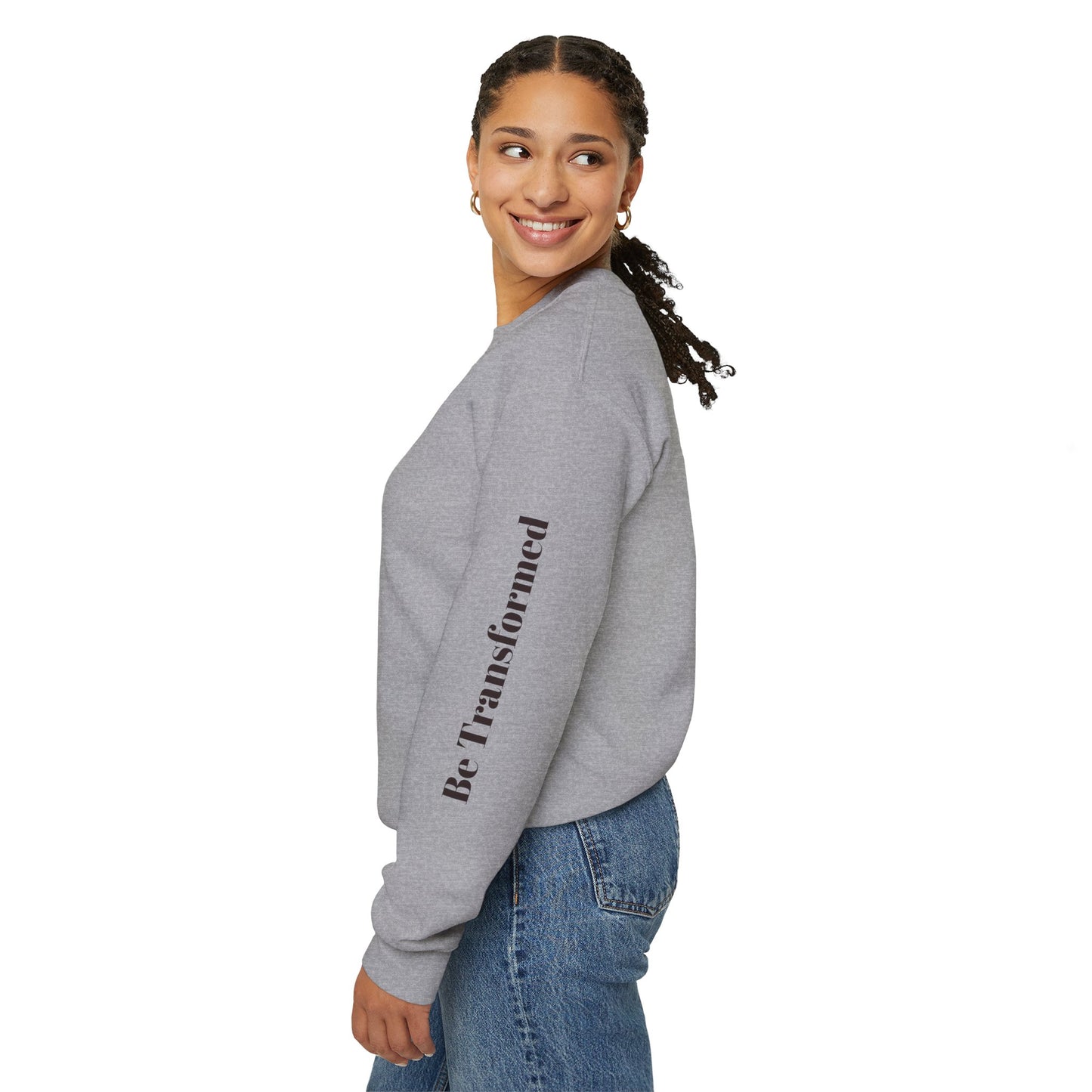 BE TRANSFORMED CREWNECK SWEATSHIRT