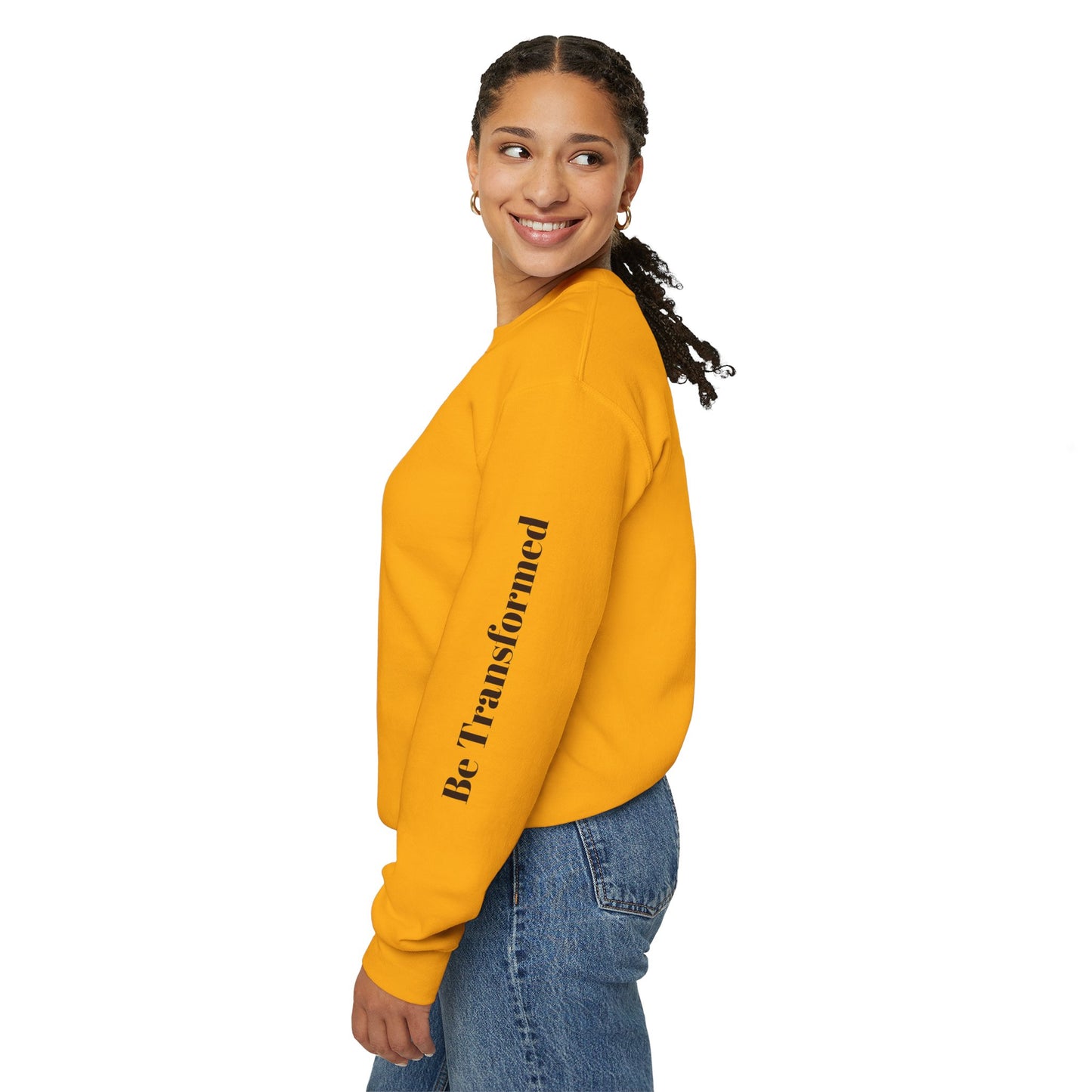 BE TRANSFORMED CREWNECK SWEATSHIRT