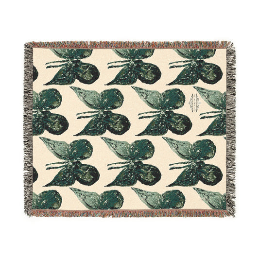 BUTTERFLY WOVEN BLANKET