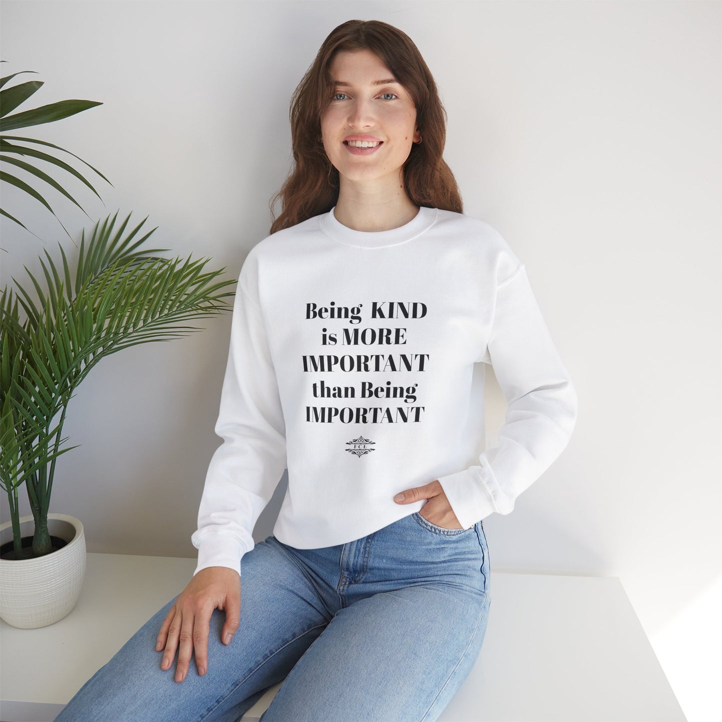 BE KIND CREWNECK SWEATSHIRT