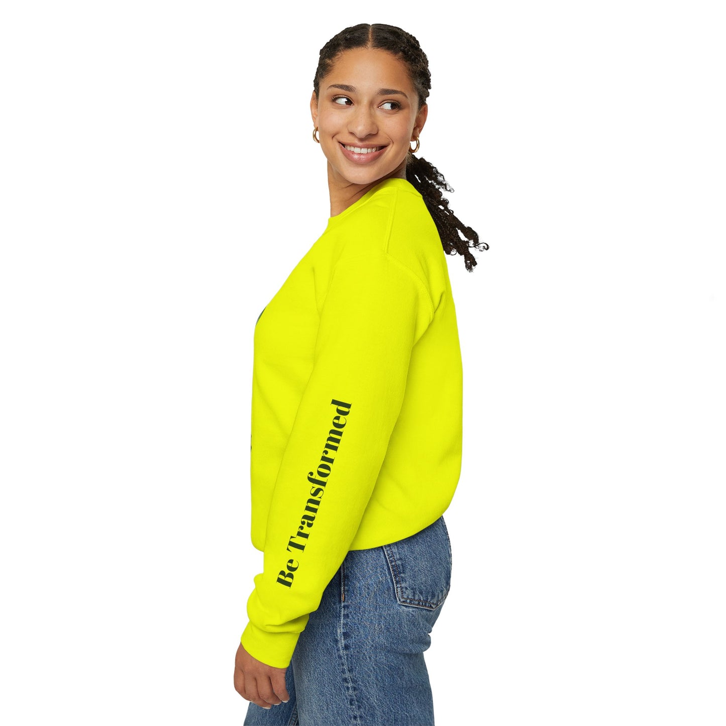 GREEN BUTTERFLY CREWNECK SWEATSHIRT