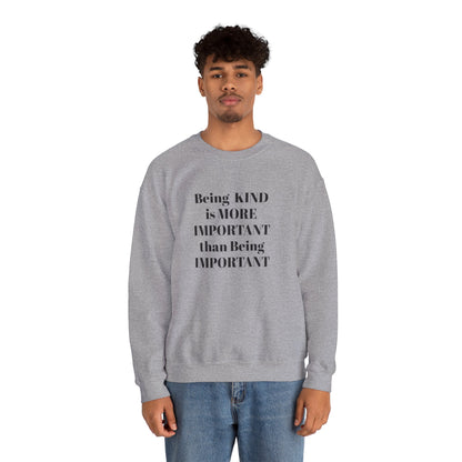 BE KIND CREWNECK SWEATSHIRT