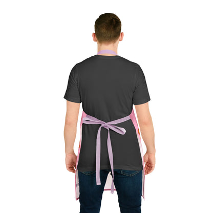 PINK FLORAL APRON