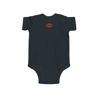 ORANGE FLOWERS INFANT BODYSUIT