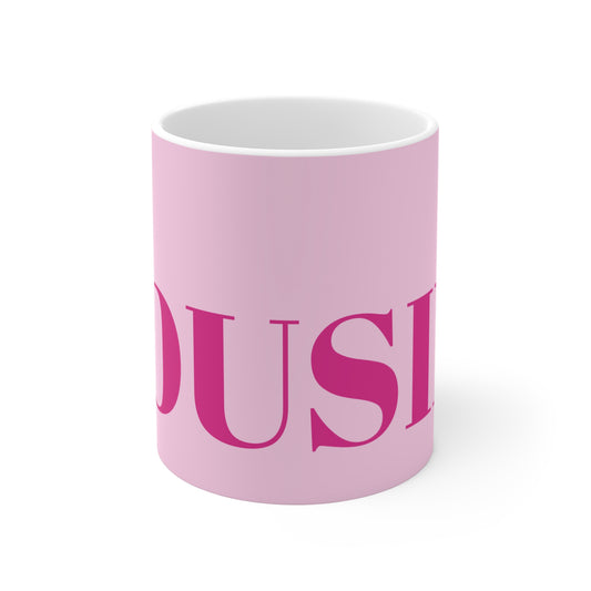 LIGHT PINK COUSIN MUG