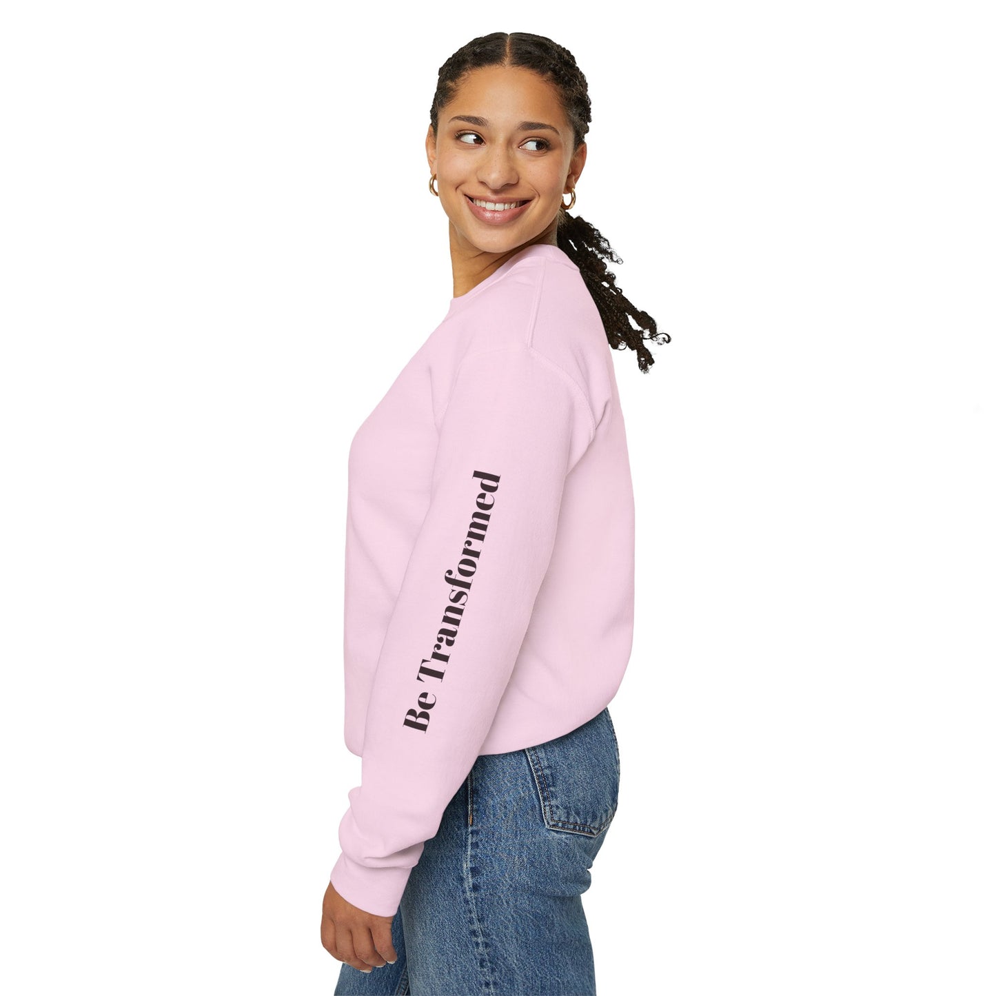 BE TRANSFORMED CREWNECK SWEATSHIRT